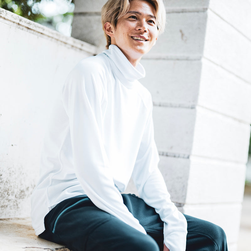 MMA 37.5™️ Technology Warm Neck Tee (White)