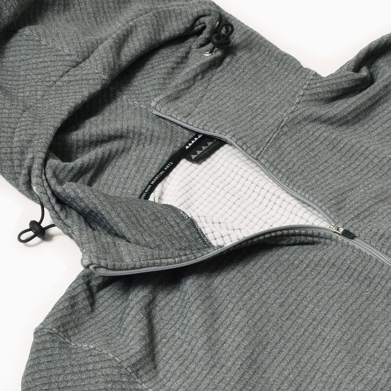 MMA POLARTEC® Power Grid Side Ventilation Hoodie (Gray)