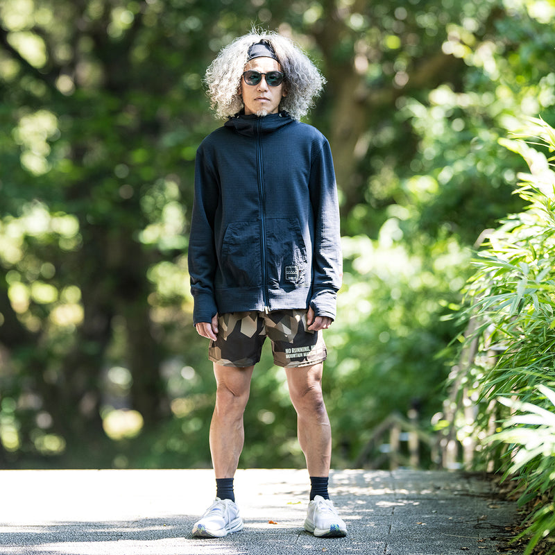 MMA POLARTEC® Power Grid Side Ventilation Hoodie (Navy)