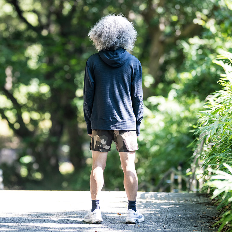 MMA POLARTEC® Power Grid Side Ventilation Hoodie (Navy)