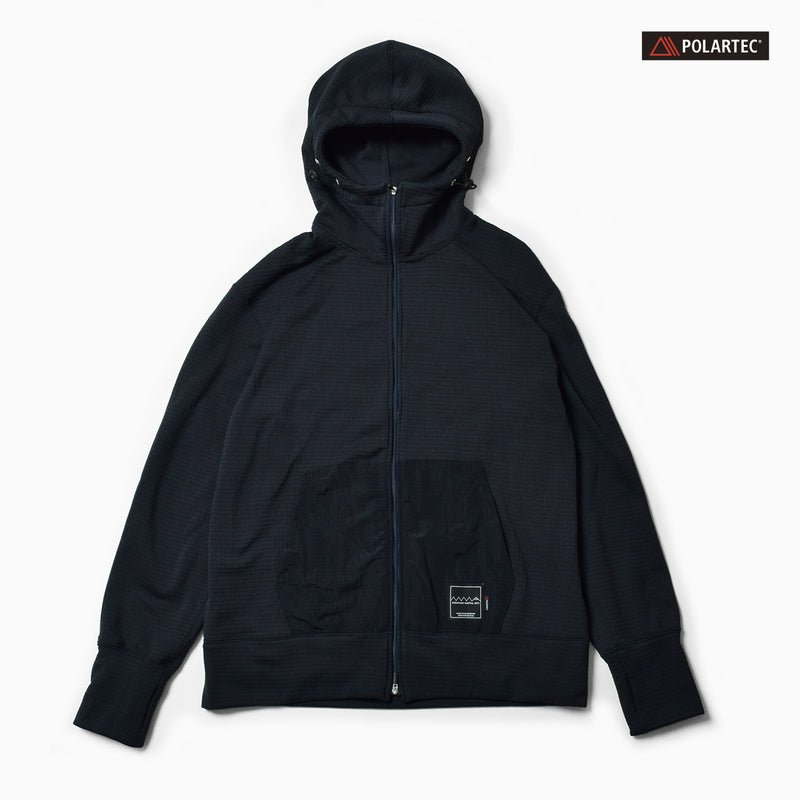 MMA POLARTEC® Power Grid Side Ventilation Hoodie (Navy)