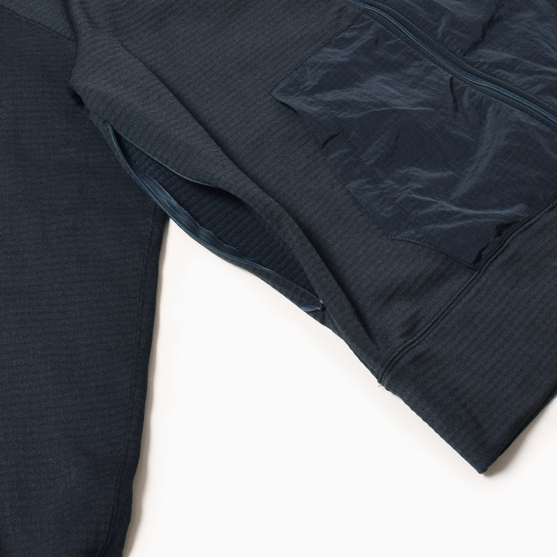 MMA POLARTEC® Power Grid Side Ventilation Hoodie (Navy)