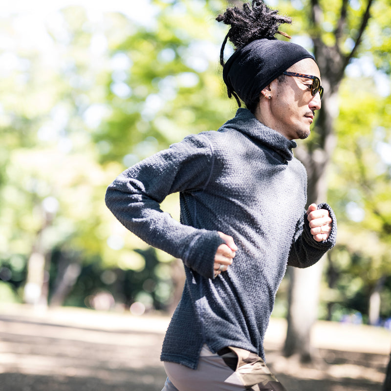 MMA POLARTEC® Alpha Direct  Balaclava Hoodie (Black)