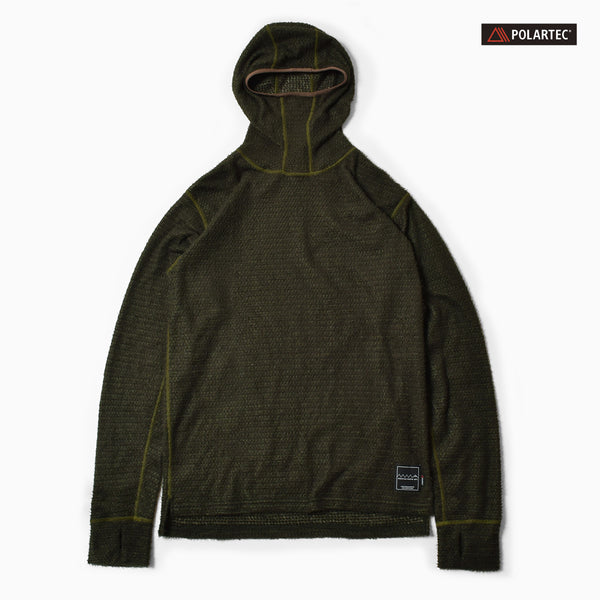 MMA POLARTEC® Alpha Direct  Balaclava Hoodie (Khaki)