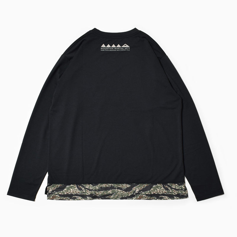 MMA Basic Pocket Long Tee (Black)