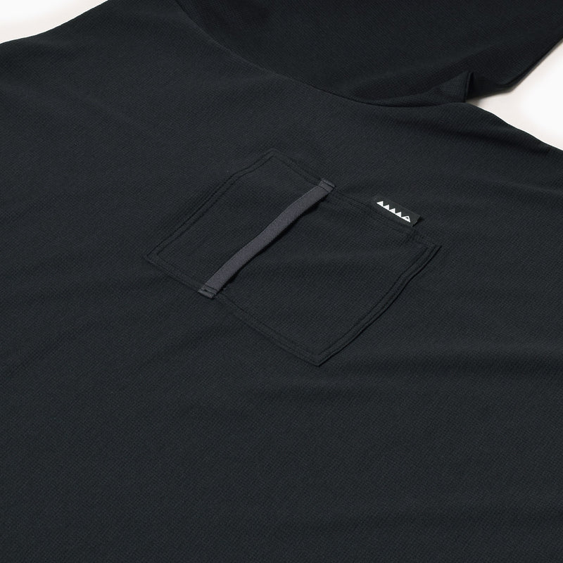 MMA Basic Pocket Long Tee (Black)
