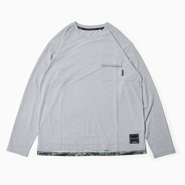 MMA Basic Pocket Long Tee (Gray)