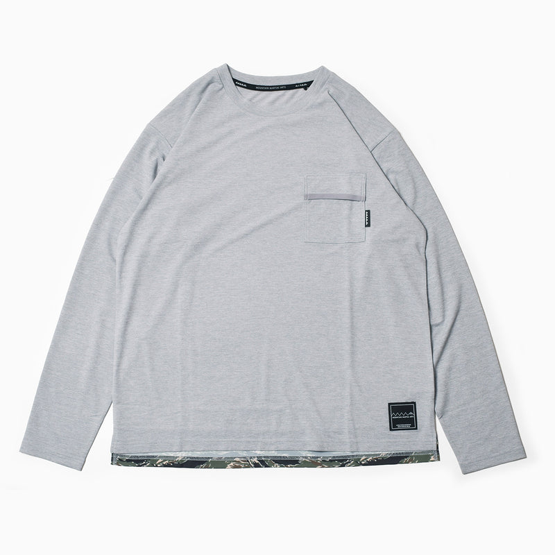 MMA Basic Pocket Long Tee (Gray)