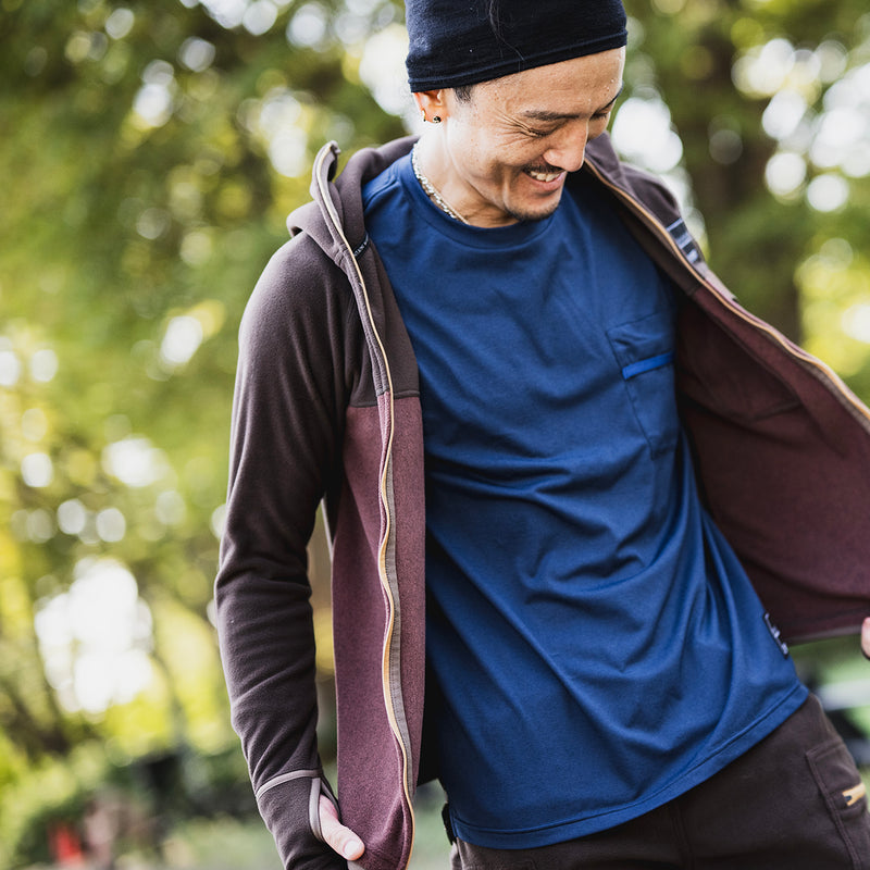 MMA Basic Pocket Long Tee (White)