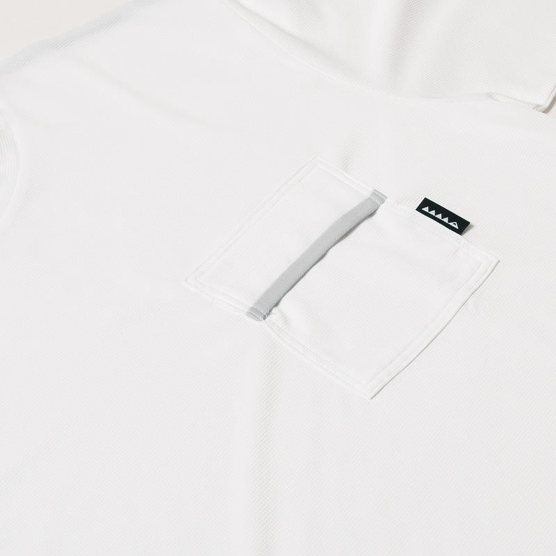 MMA Basic Pocket Long Tee (White)