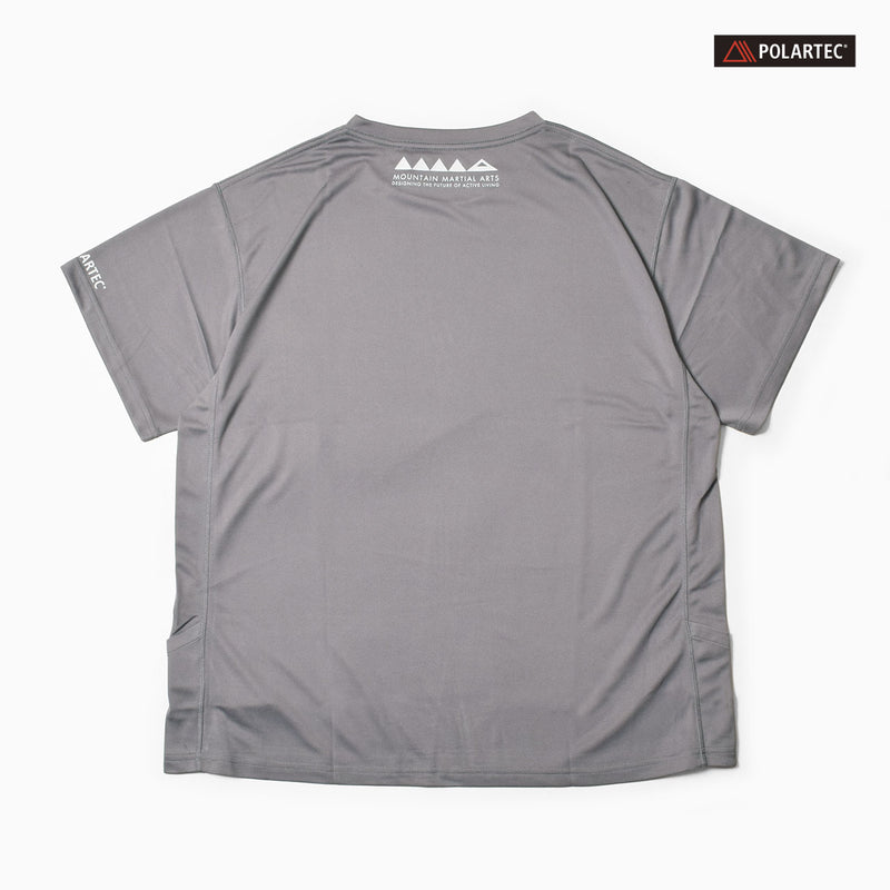 MMA POLARTEC® NRNL Run Tee (Gray) – MOUNTAIN MARTIAL ARTS TOKYO