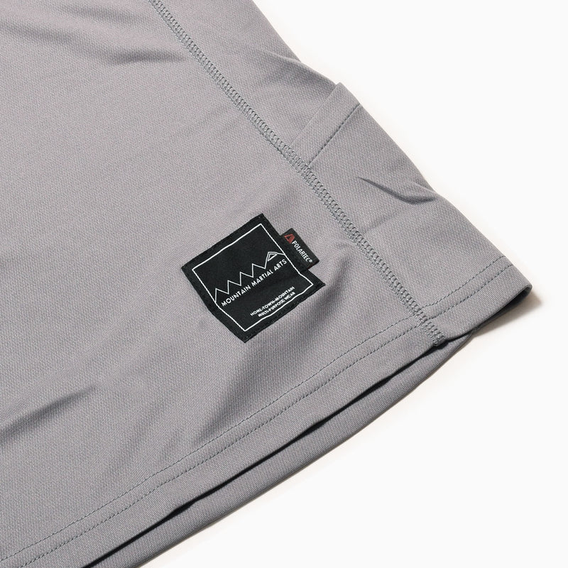 MMA POLARTEC® NRNL Run Tee (Gray) – MOUNTAIN MARTIAL ARTS TOKYO