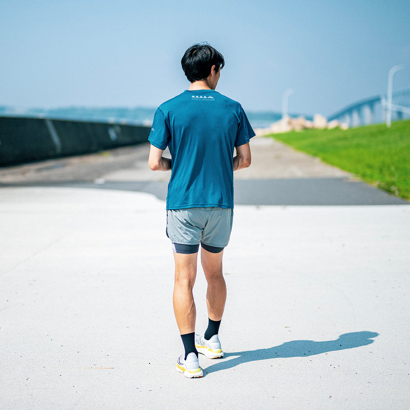 MMA POLARTEC® NRNL Run Tee (Gray) – MOUNTAIN MARTIAL ARTS TOKYO